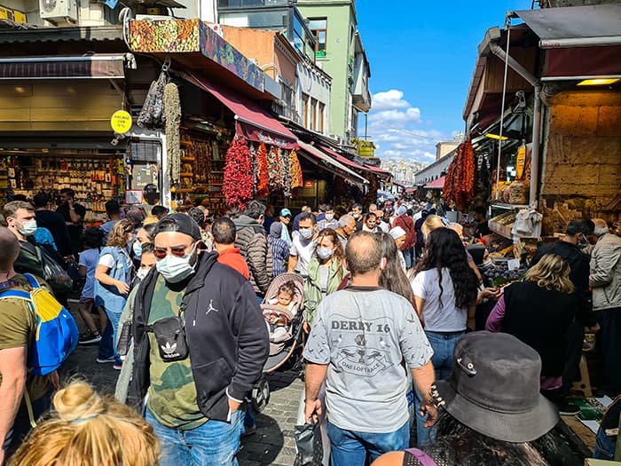 Bazarul de mirodenii Istanbul