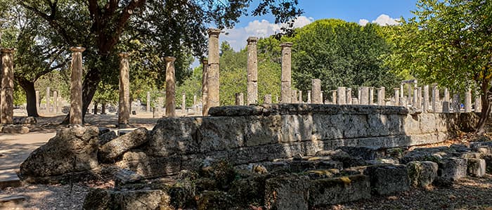 Vizită la Olympia antică